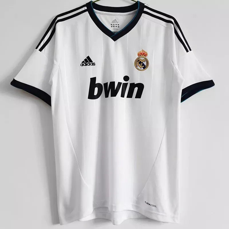 Retro 12/13 Real Madrid Home Soccer Jersey