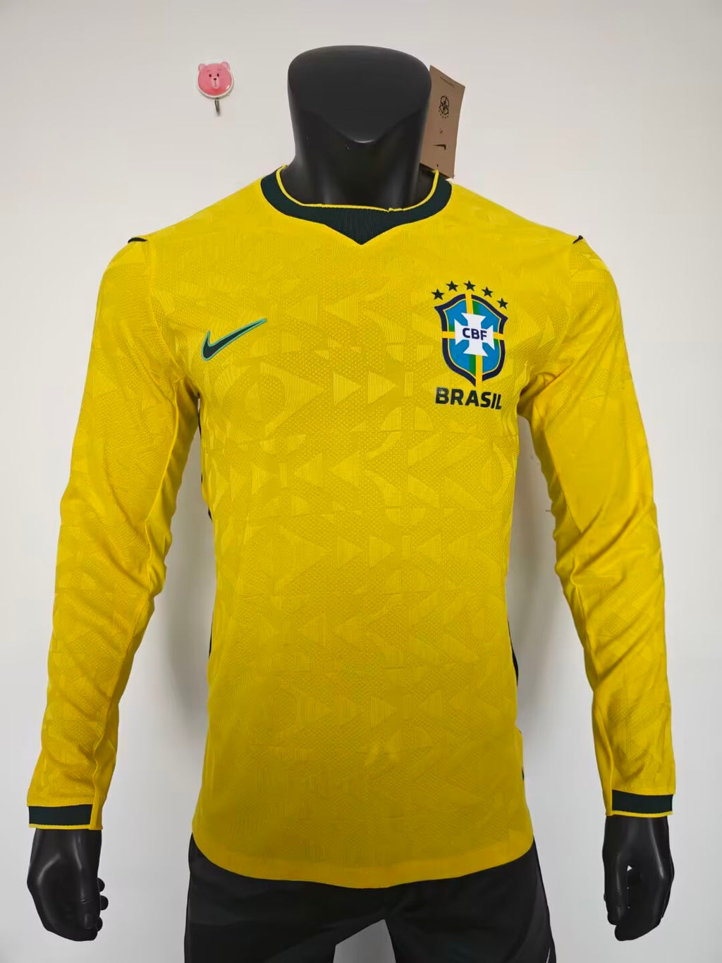 2026 World Cup Brazil Home Jersey Detail