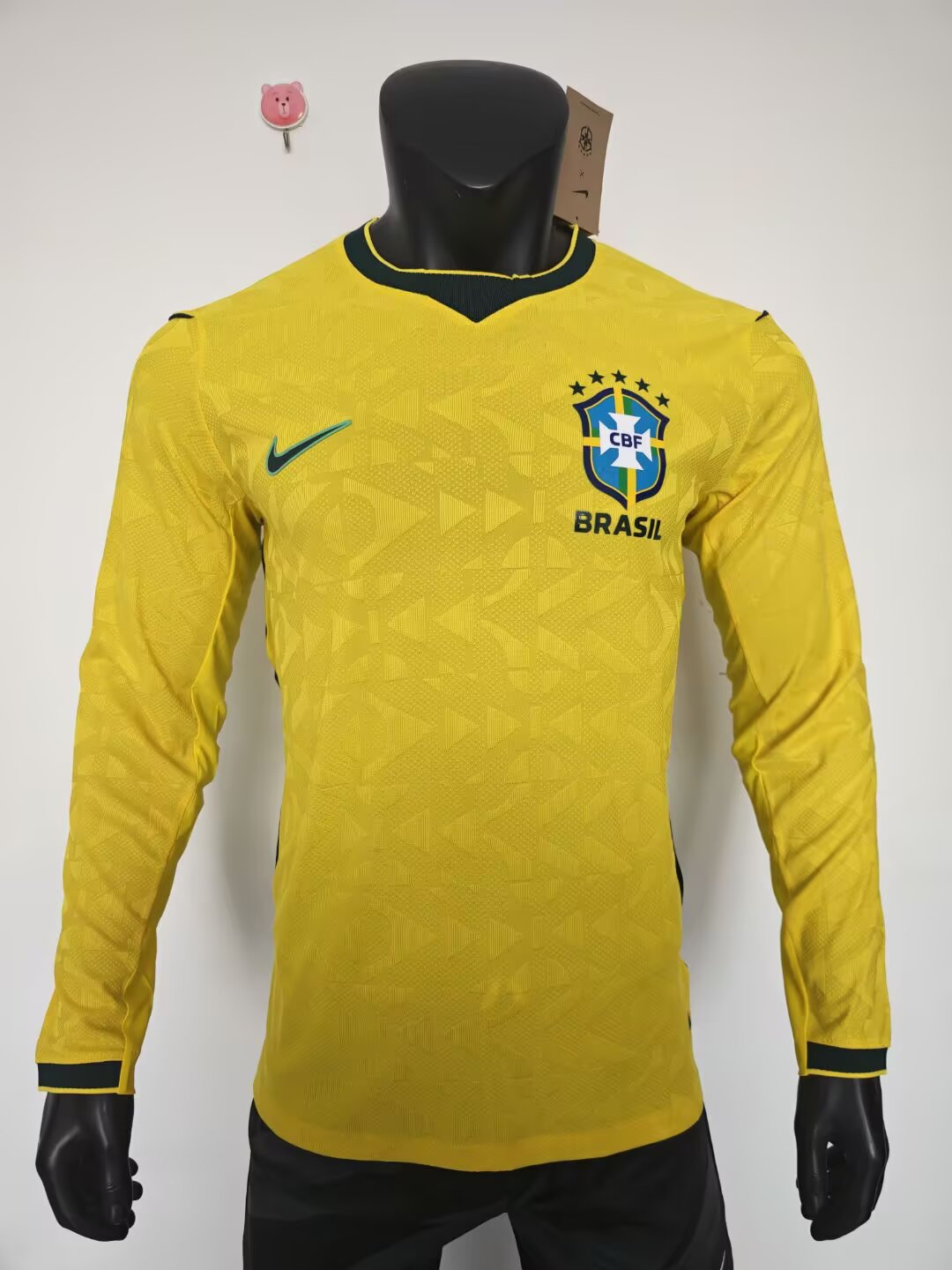 2026 World Cup Brazil Home Jersey Detail