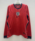 2026 World Cup England Away Long Sleeve Jersey front