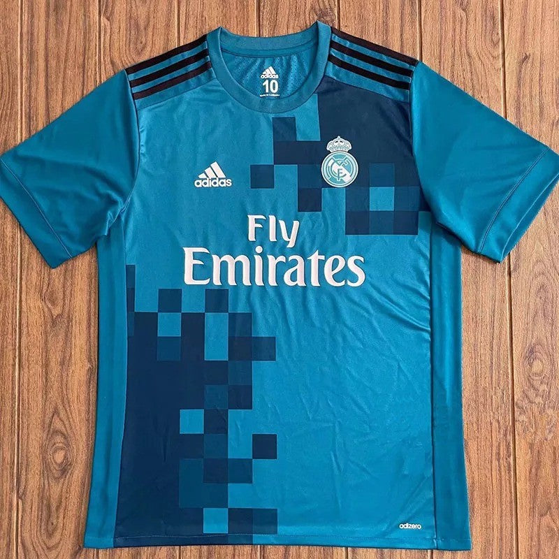Retro 17/18 Real Madrid Third Soccer Jersey