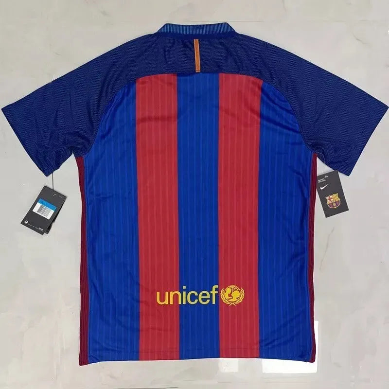 Retro 16/17 Barcelona Home Soccer Jersey
