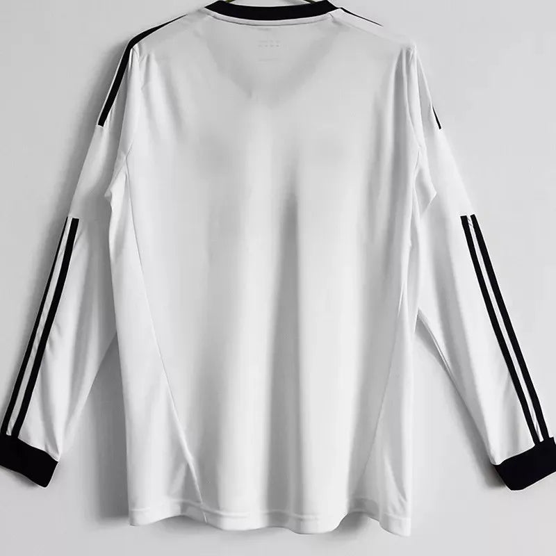 Retro 12/13 Real Madrid Home Long Sleeve Soccer Jersey
