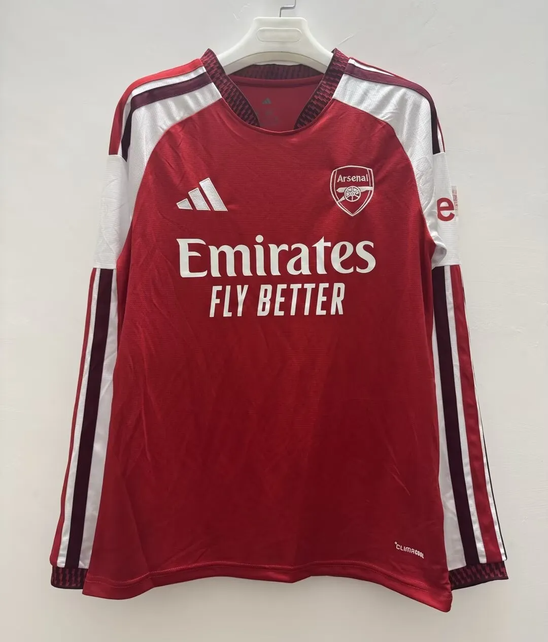 26/27 Arsenal Home Long Sleeve Jersey front