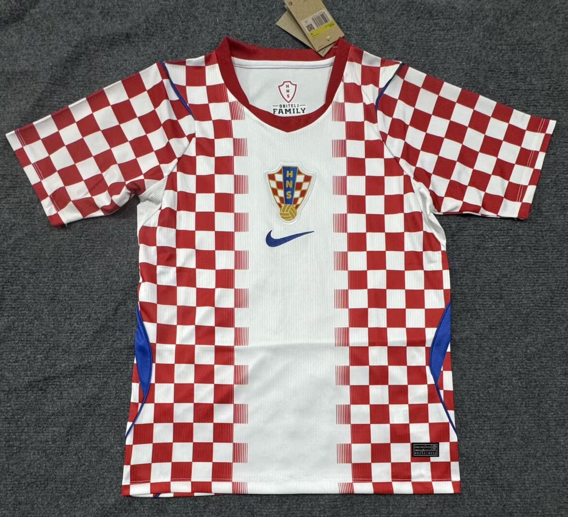2026 World Cup Croatia Home Jersey Front