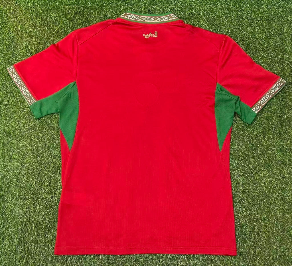 2026 World Cup Morocco Home Jersey back
