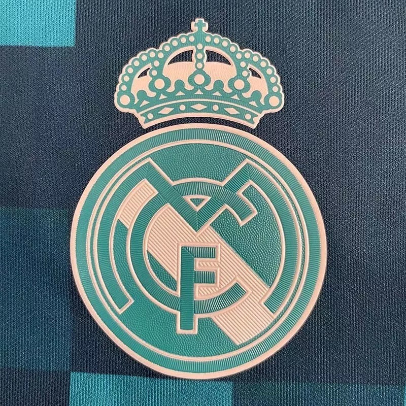 Retro 17/18 Real Madrid Third Soccer Jersey