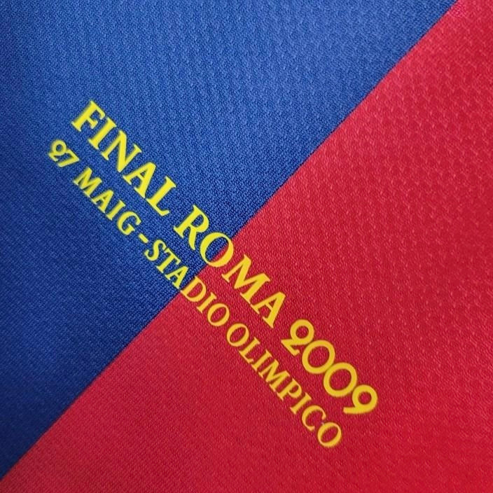 Retro 08/09 Barcelona Home Soccer Jersey