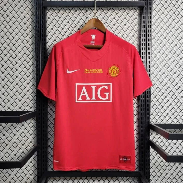 Retro 07-08 Manchester United Home Jersey