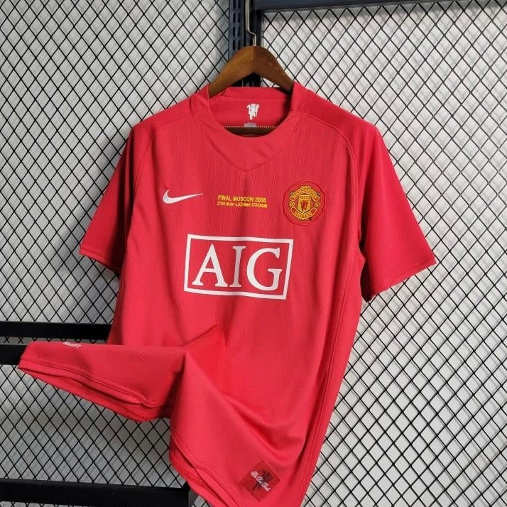 Retro 07-08 Manchester United Home Jersey