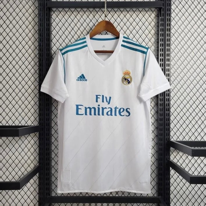 Retro 17/18 Real Madrid Home Jersey
