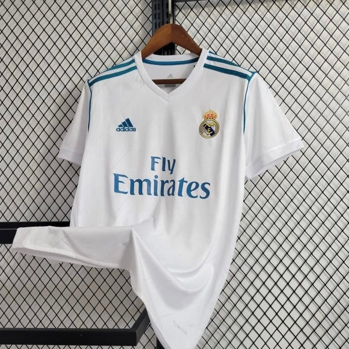 Retro 17/18 Real Madrid Home Jersey