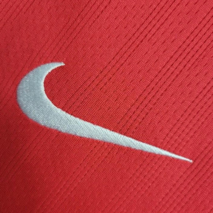 Retro Long Sleeve 07/08 Manchester United Home Jersey