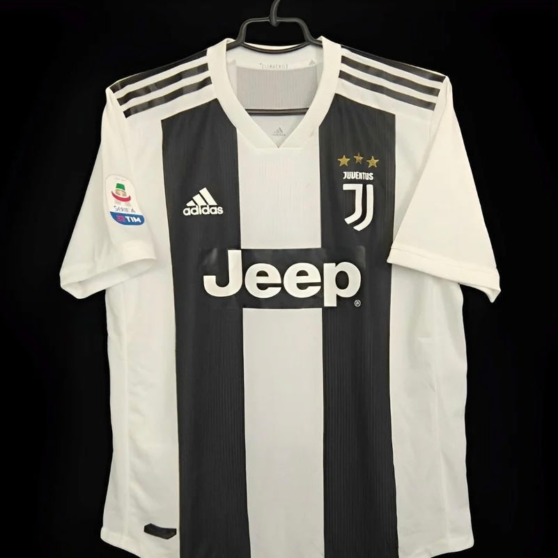 Player Version Retro 18/19 Juventus Home Jersey