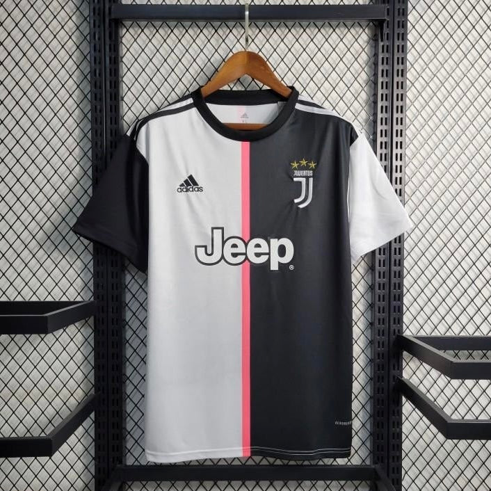 Retro 19/20 Juventus Home Soccer Jersey