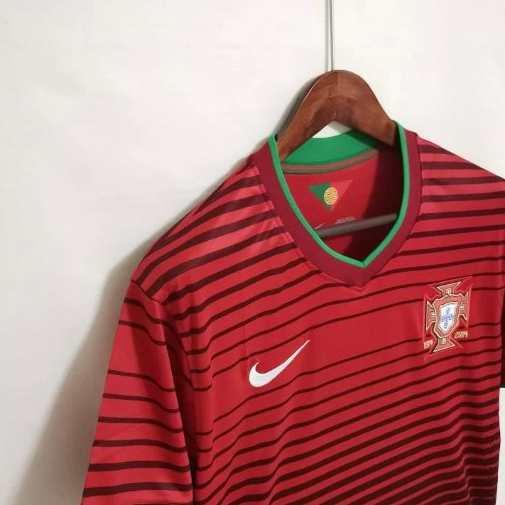 Retro 2014 Portugal Home Soccer Jersey
