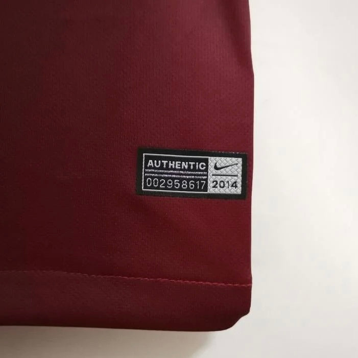 Retro 2014 Portugal Home Soccer Jersey