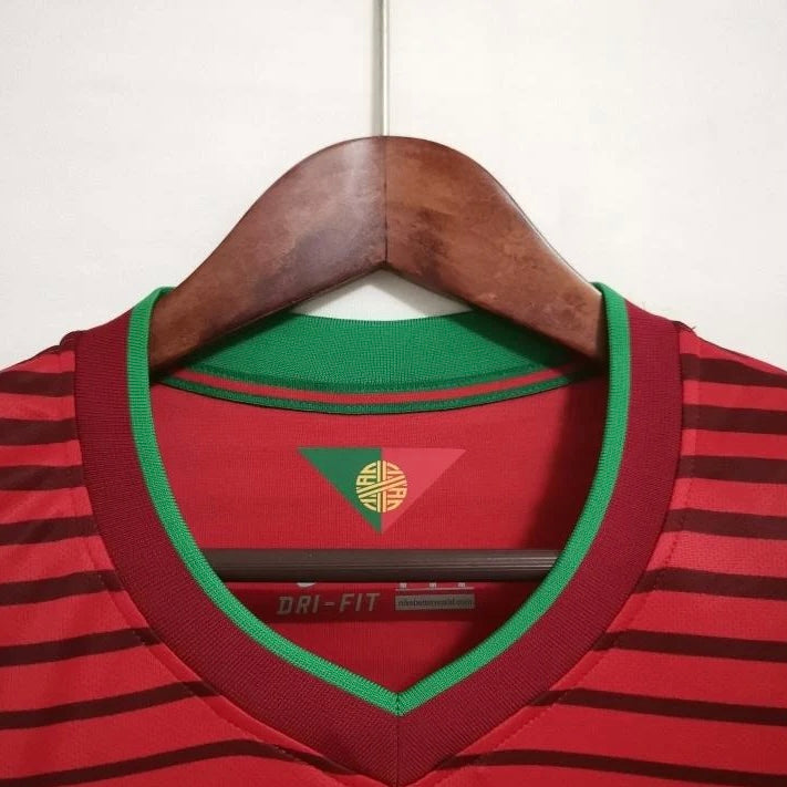 Retro 2014 Portugal Home Soccer Jersey