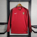 Retro 2016 Portugal Home Long Sleeve Jersey