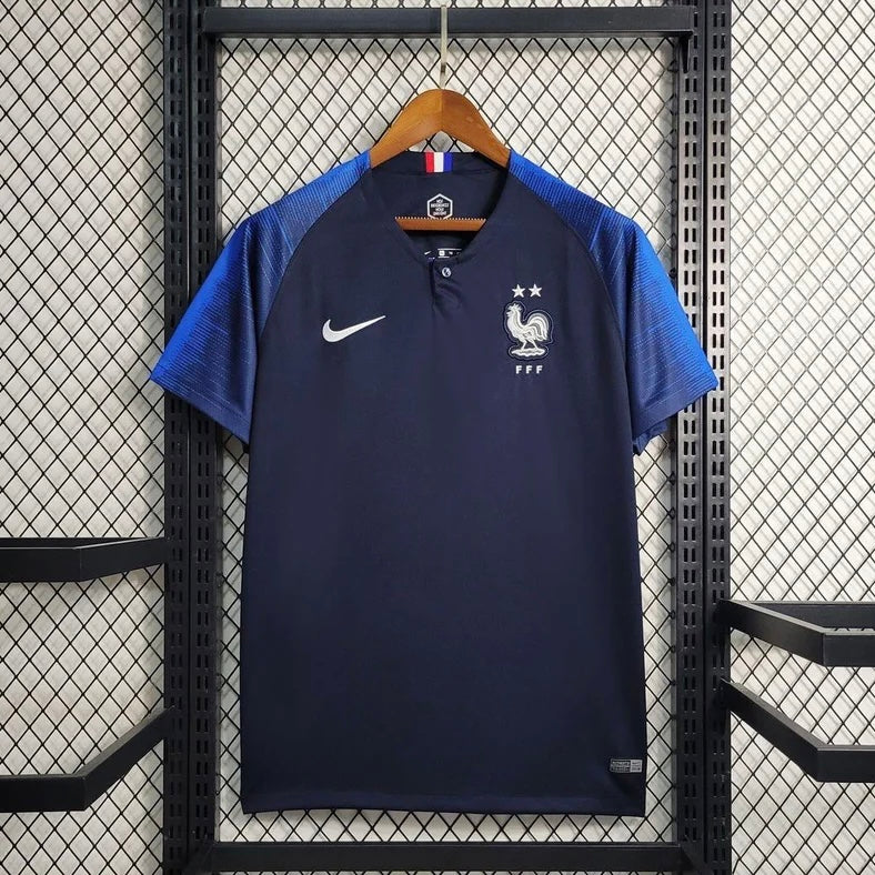 Retro 2018 France World Cup Home Jersey