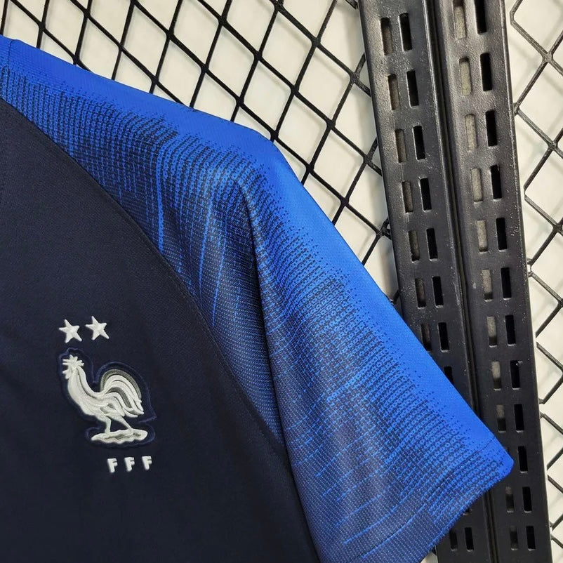 Retro 2018 France World Cup Home Jersey