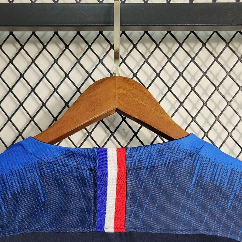 Retro 2018 France World Cup Home Jersey