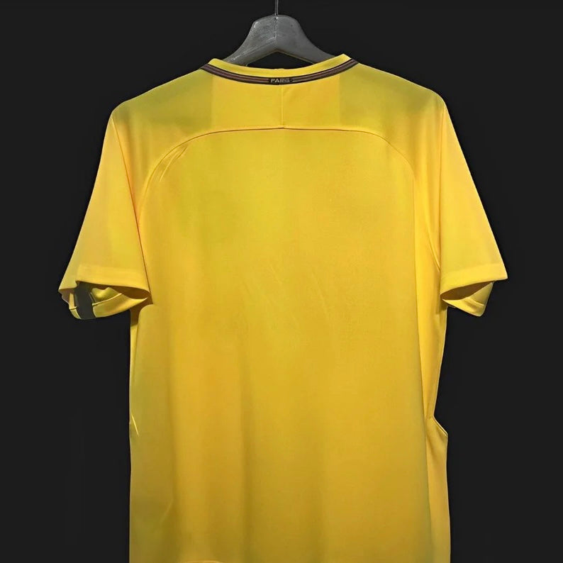 Retro 17/18 PSG Away Yellow Jersey