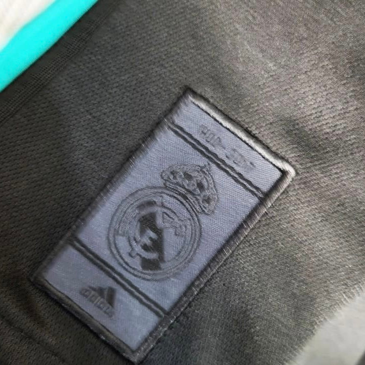 Retro 17/18 Real Madrid Away Black Jersey