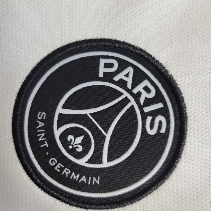 Retro Long Sleeve 18/19 PSG White Jersey