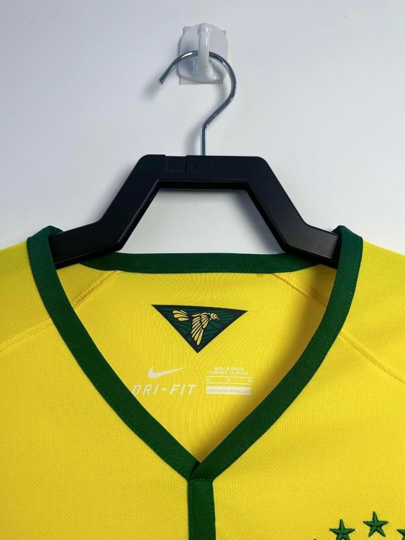 Retro 2014 Brazil Home Jersey
