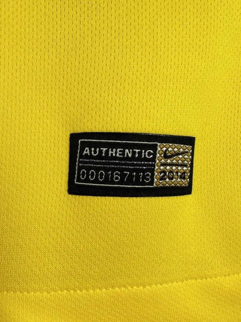 Retro 2014 Brazil Home Jersey