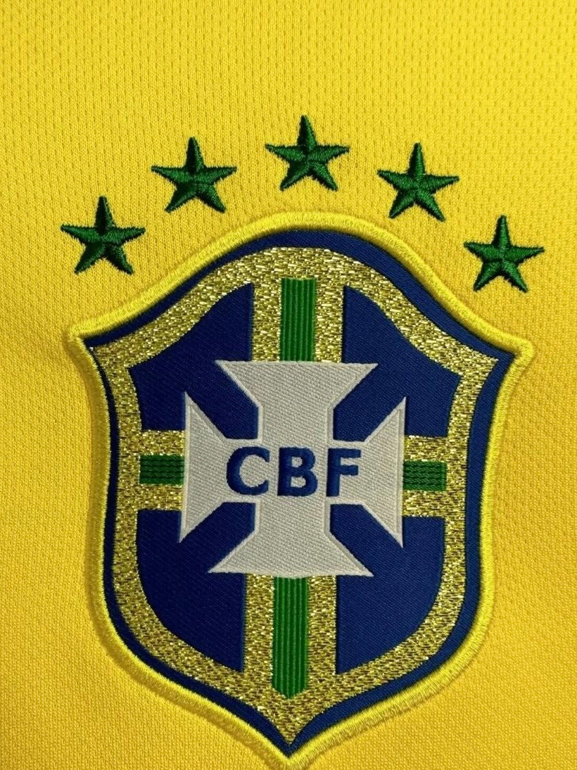 Retro 2014 Brazil Home Jersey