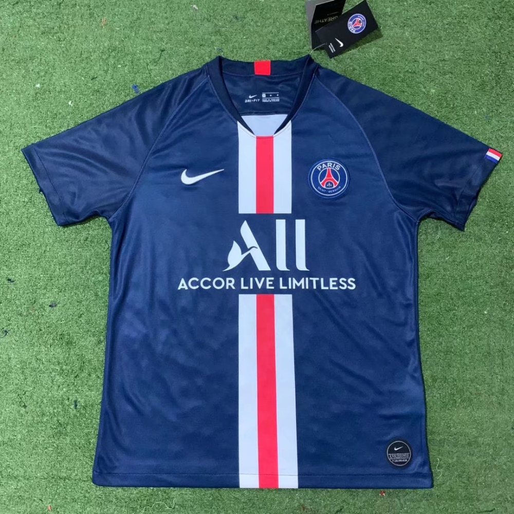 Retro 19/20 PSG Home Soccer Jersey