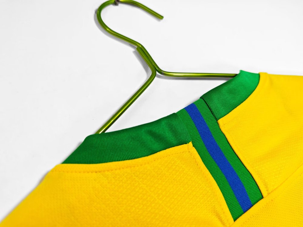 Retro 2018 Brazil Home Soccer Jersey