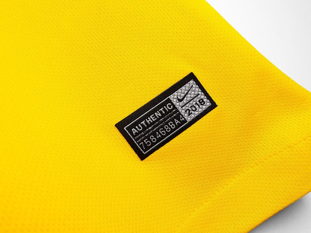 Retro 2018 Brazil Home Soccer Jersey