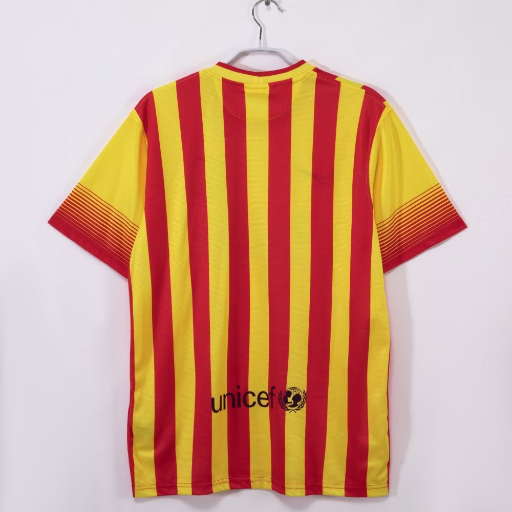 Retro 13/14 Barcelona Away Soccer Jersey