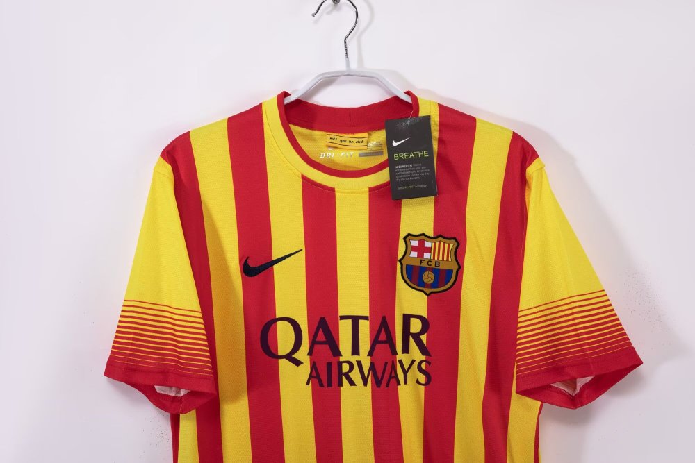 Retro 13/14 Barcelona Away Soccer Jersey