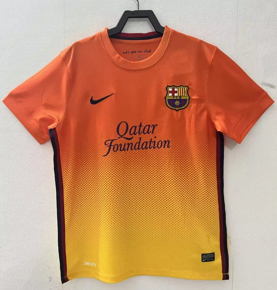 Retro 12/13 Barcelona Home Soccer Jersey