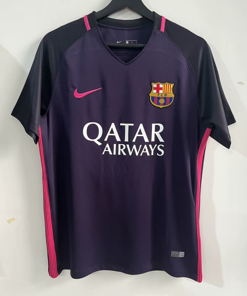Retro 17/18 Barcelona Third Soccer Jersey
