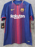 Retro 17/18 Barcelona Home Soccer Jersey