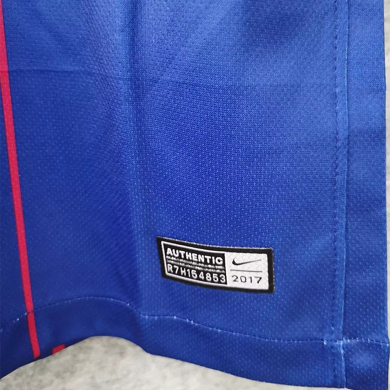 Retro 17/18 Barcelona Home Soccer Jersey