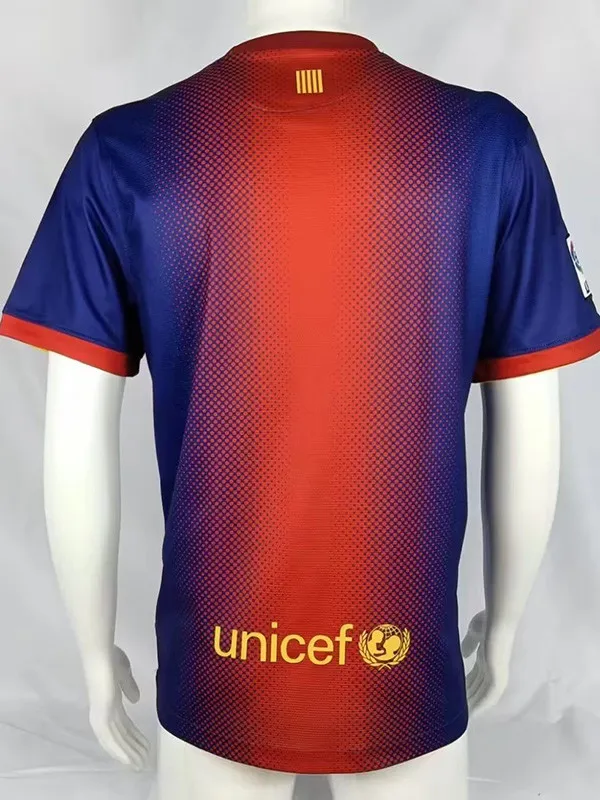 Retro 12/13 Barcelona Home Soccer Jersey