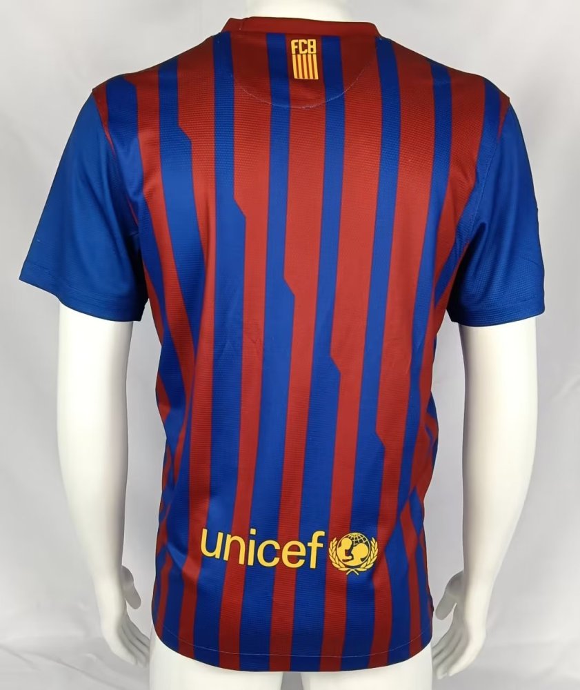 Retro 11/12 Barcelona Home Soccer Jersey