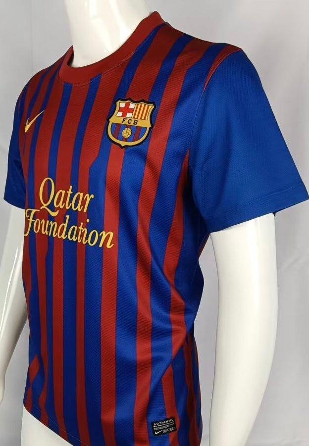 Retro 11/12 Barcelona Home Soccer Jersey