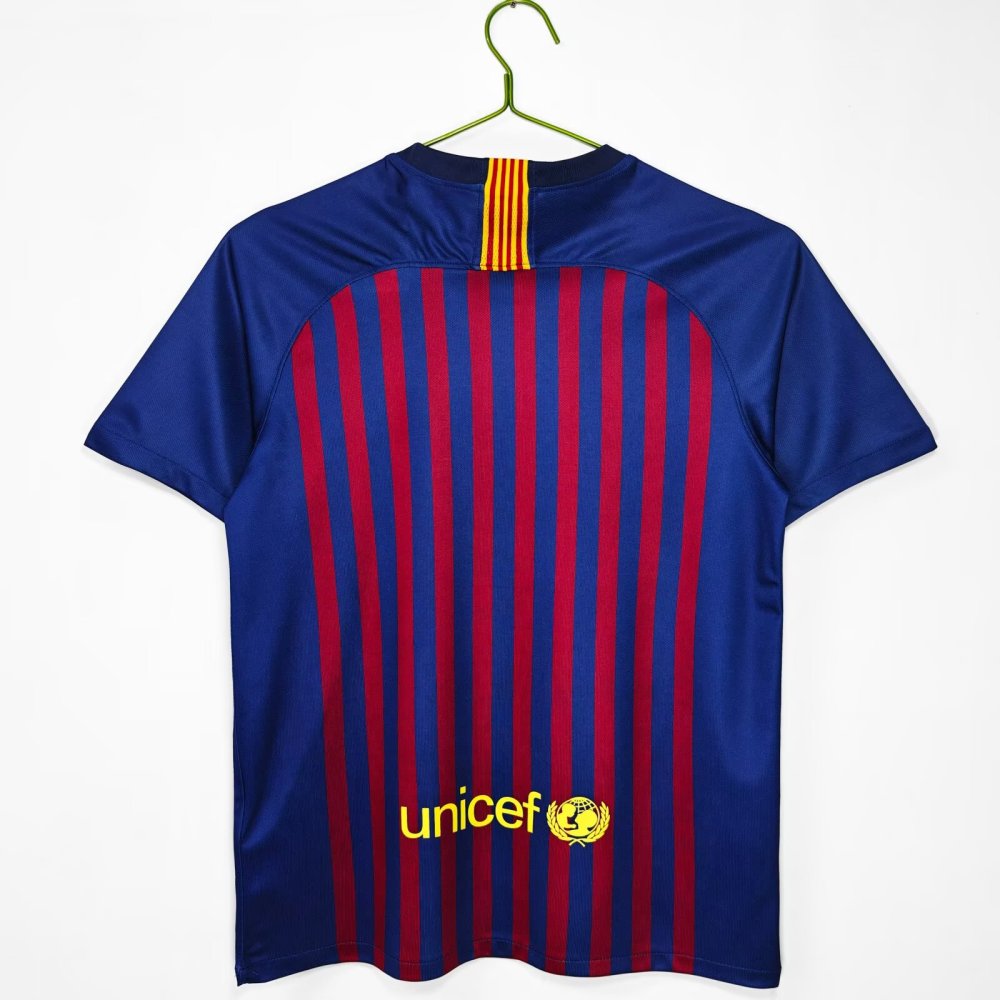 Retro 18/19 Barcelona Home Soccer Jersey