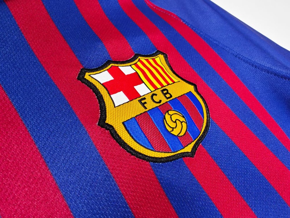 Retro 18/19 Barcelona Home Soccer Jersey