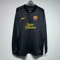 Retro 11/12 Barcelona Away Long Sleeve Soccer Jersey
