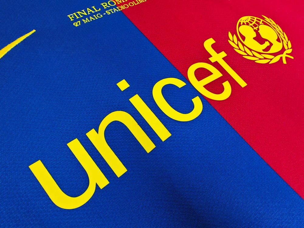Retro 08/09 Barcelona Home Long Sleeve Soccer Jersey
