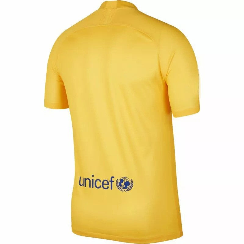 19/20 Barcelona Yellow Fans Soccer Jersey