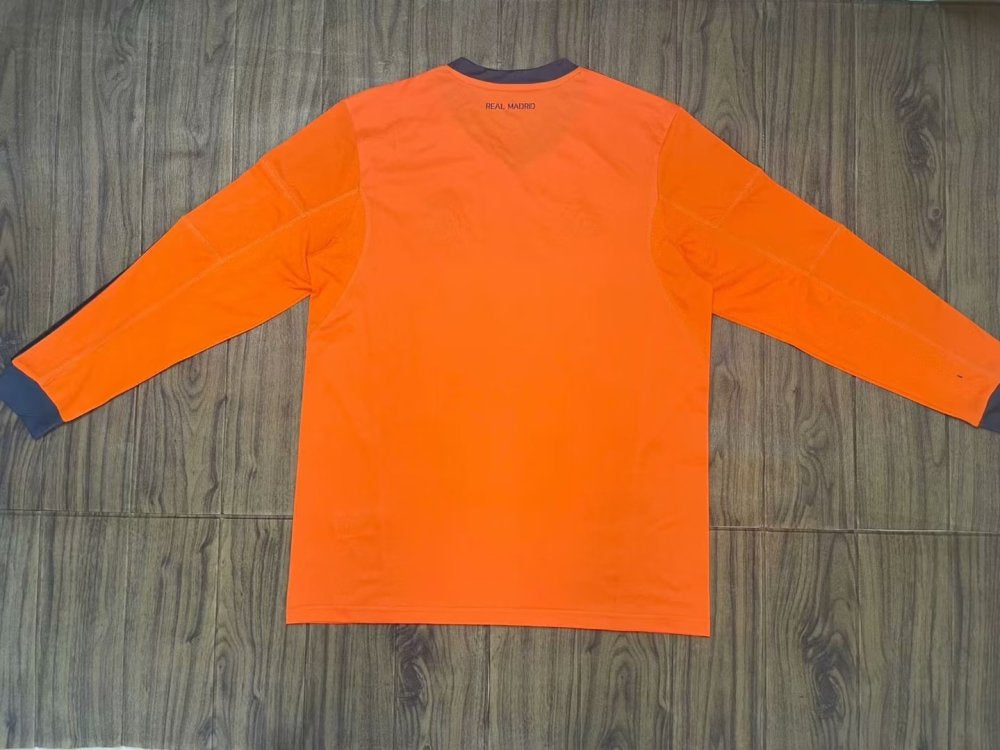 Retro 13/14 Real Madrid Third Long Sleeve Soccer Jersey